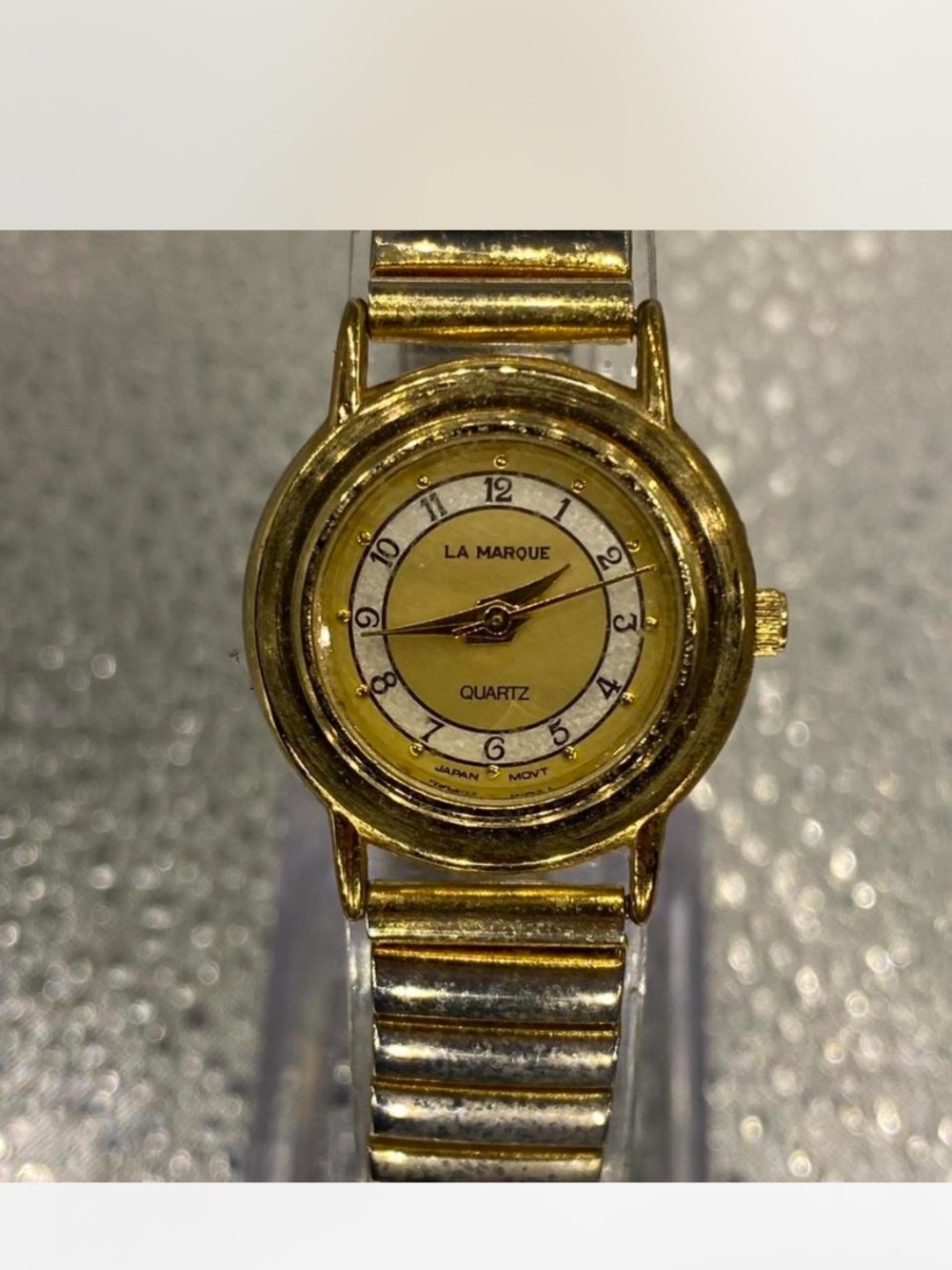 ^^^ La Marque  *** Gold Tone Women's Quartz Watch *^* Vintage ***